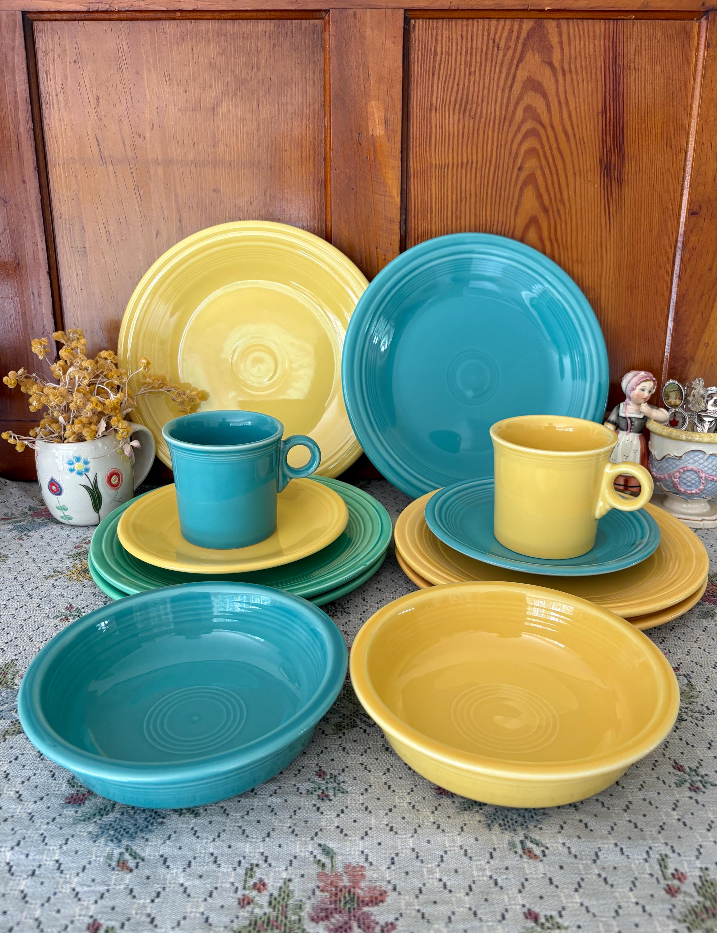 Fiesta プレート　セット　ビンテージ Antique Vintage Fiesta Ware - Etsy