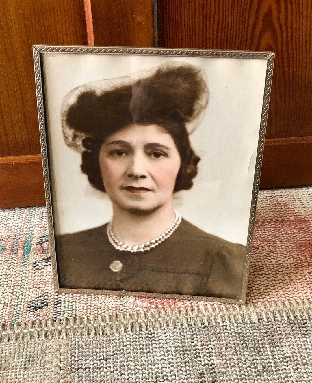 Vintage Frame 8x10 Frame Brass Picture Frame Gold Frame Wedding Frame