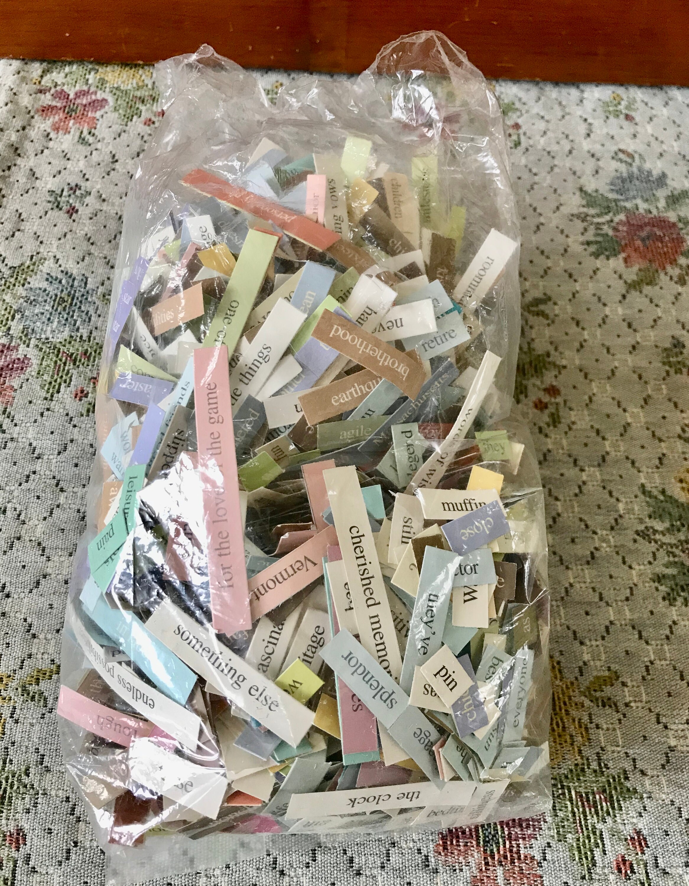 Scrapbook Supplies Scrapbook Paper Scrapbook Words Ephemera Etsy