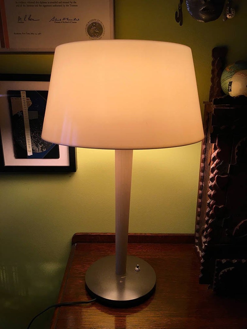 Vintage Lamp Table Mid Century Light Lighting Desk Antique Retro Old Gerald Thurston Lightolier