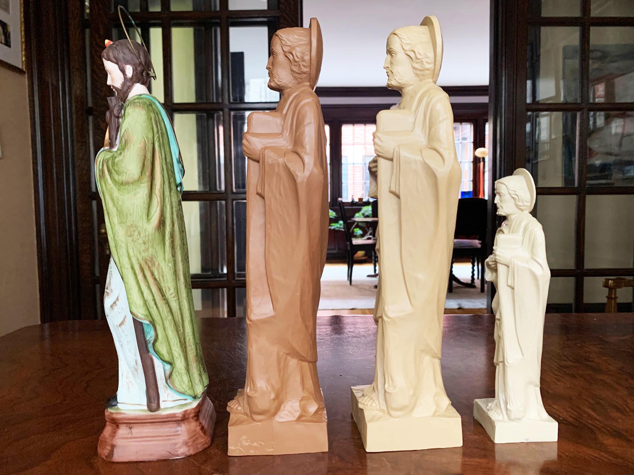 Vintage St. Jude Statue Religious Statues Antique Statue Saint