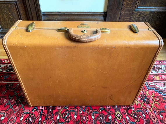 Vintage Suitcase Antique Suitcase Samsonite Suitc… - image 2