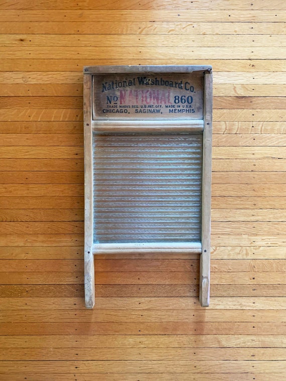 アメリカヴィンテージ　ウォッシュボード Vintage Washboard Decor National Washboard Antique Washboard