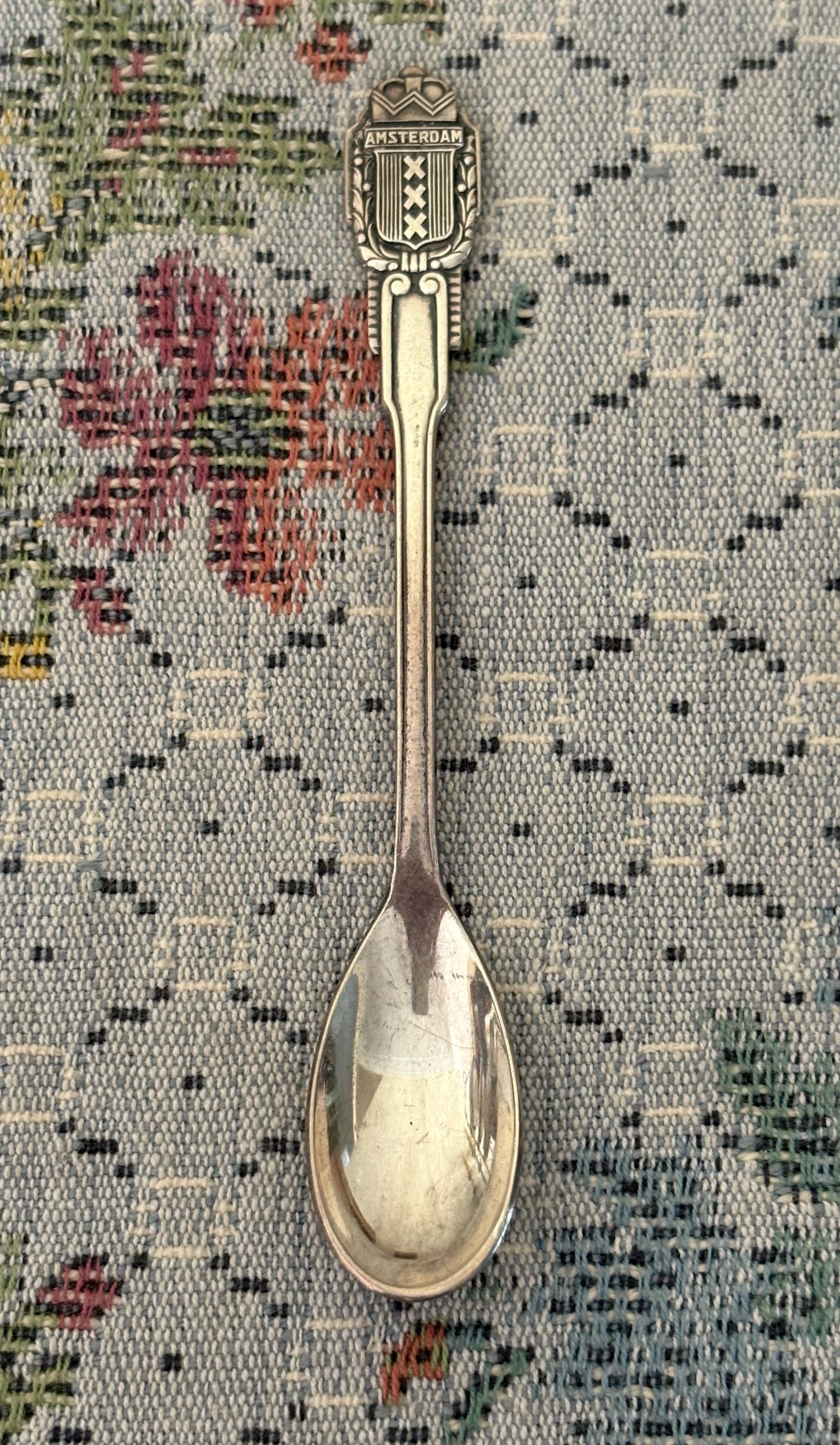 Souvenir Spoons Display Spoons Vintage Spoon Antique