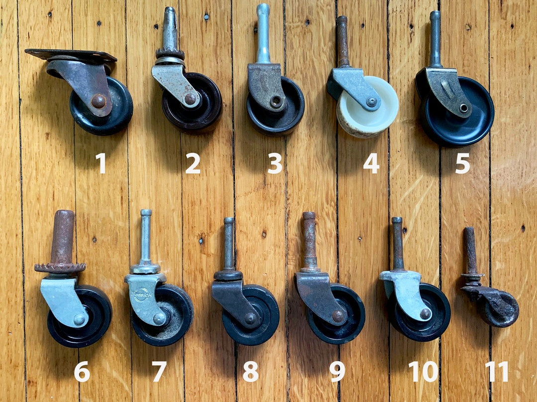 Metal Caster Wheels for Furniture Wheels Industrial Wheels Antique