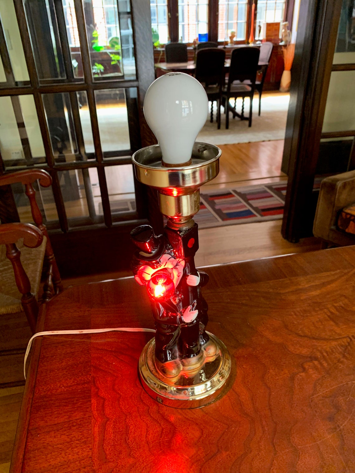 Vintage Lamp Vintage Table Lamp Vintage Bar Decor for Bar Lamp Etsy