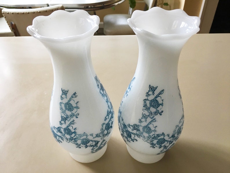 Lamp Globe Milk Glass Globes Replacement Shade White Antique Shades Vintage