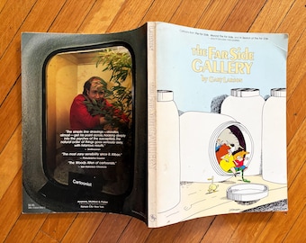 Book The Far Side Gallery Gary Larson Far Side Cartoon Book Coffee Table Book Gift Humorous Gift Comedy Books Comics Vintage Book Humor Book