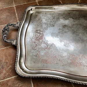 Vintage Tray Serving Tray Cake Tray Dessert Tray With Handles - Etsy