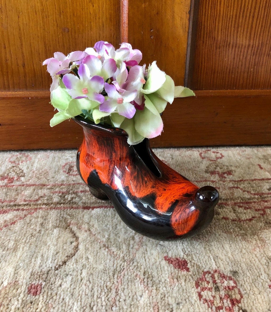 Shoe Figurine Boot Figurine Vintage Shoe Decor Shoe Planter Etsy Ireland