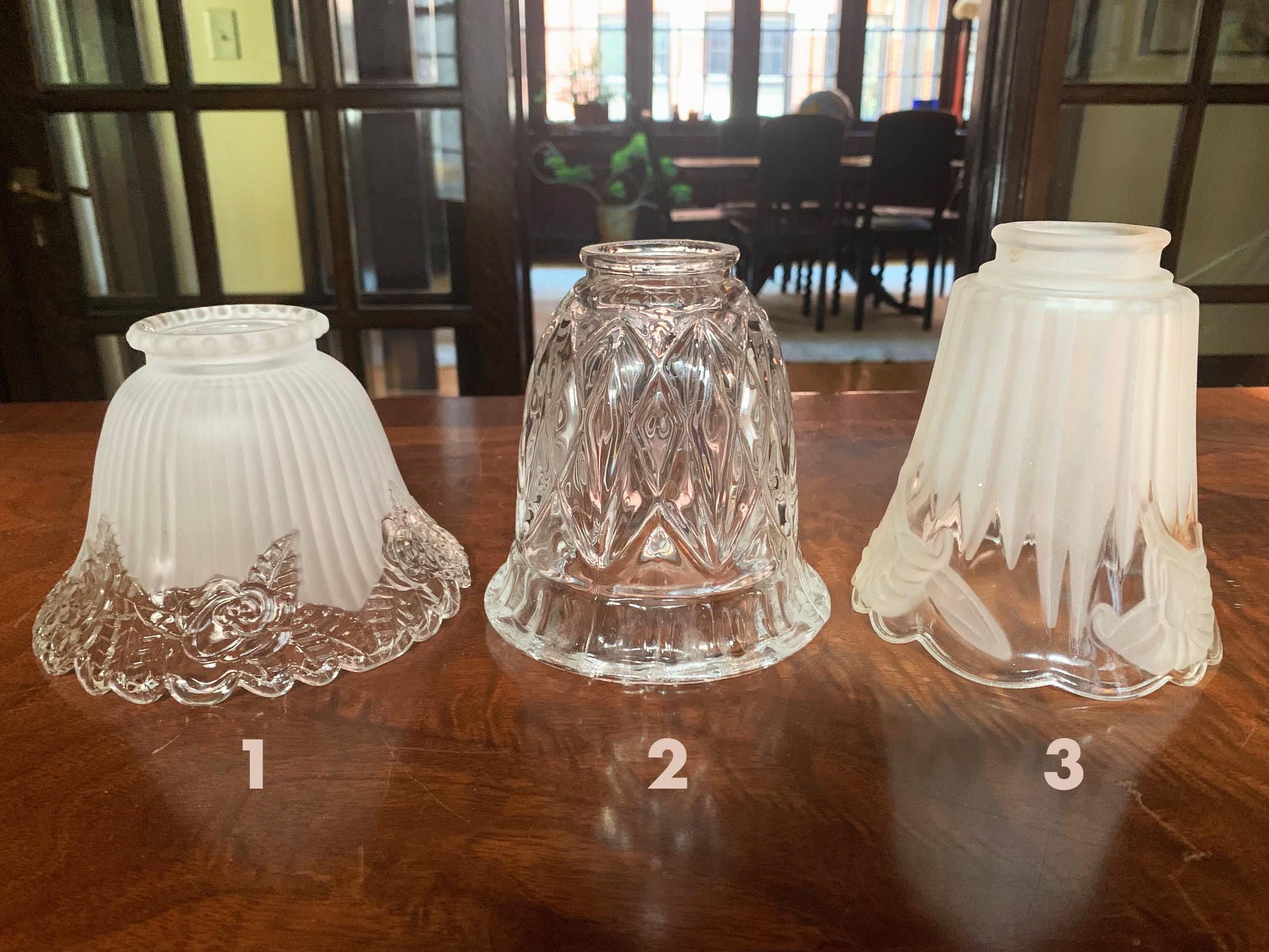 Clear Glass Shades - Etsy, image size:2160x1620
