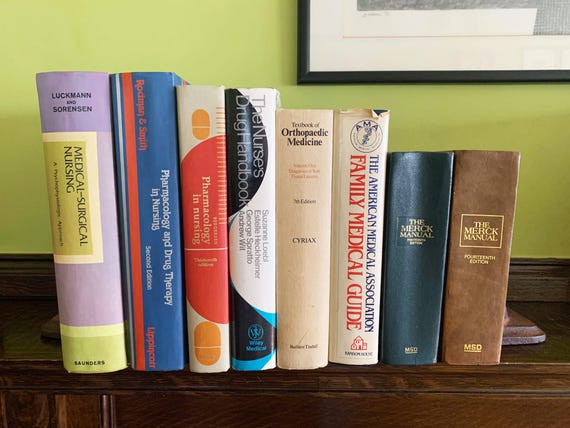 Medical Books Vintage Books Decor Books Gift for Doctor Gift Nurse Gift  Pharmacist Gift Doctor Gifts Medical Book Doctors Decor Pharmacology - Etsy  Australia
