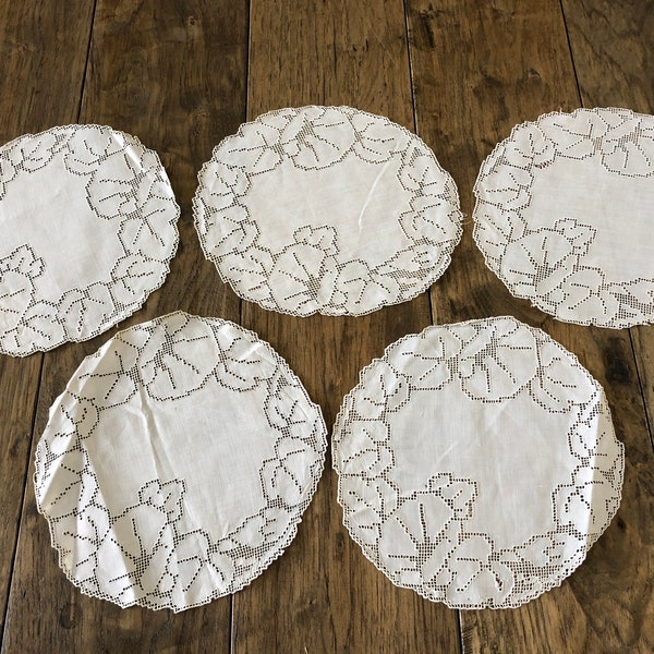 Doilies Set Etsy