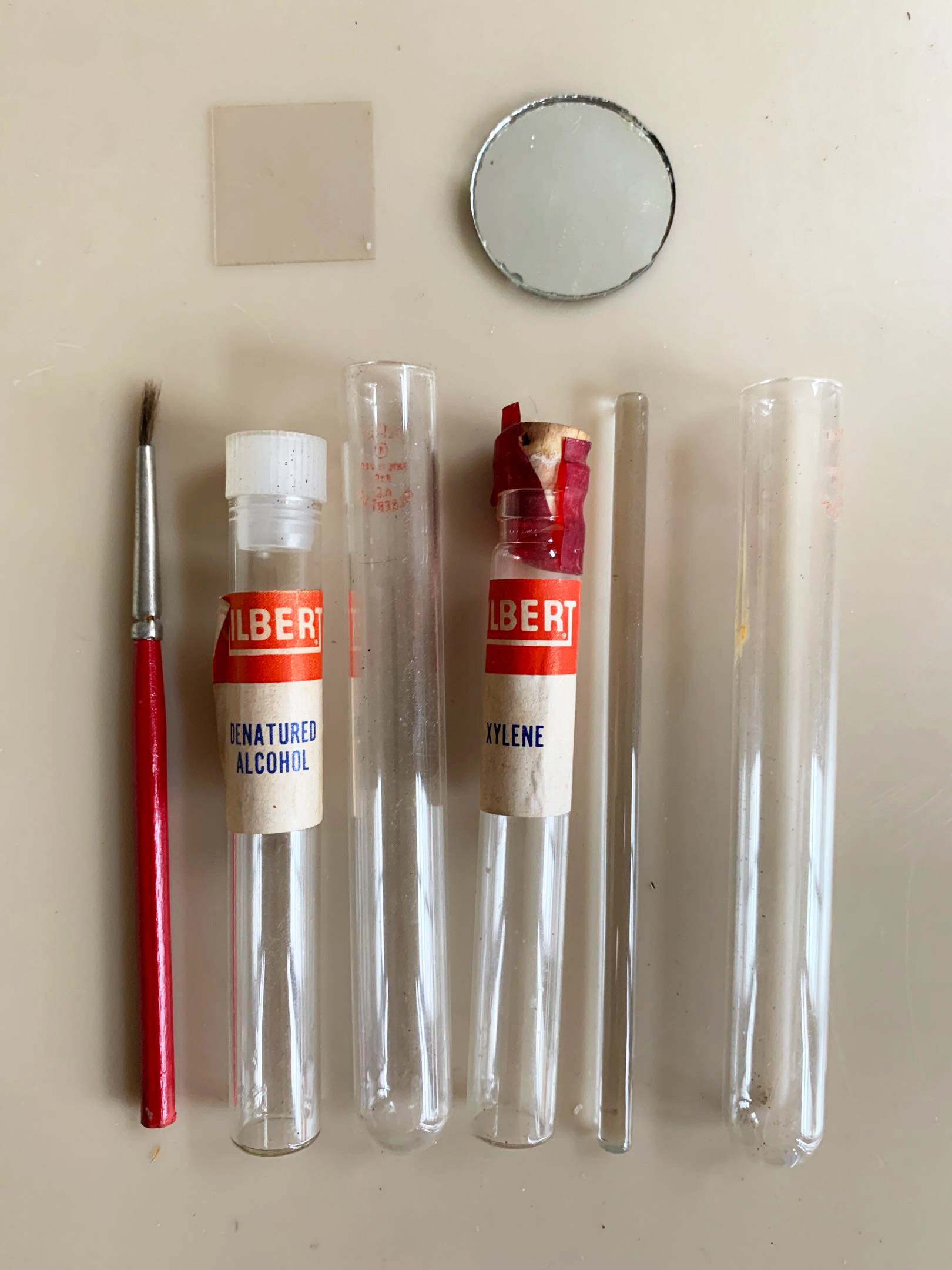 Vintage Science Kit Gilbert Microscope and Lab Set Science Toy Etsy