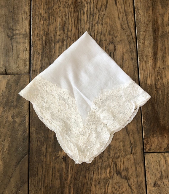 Vintage Handkerchief Women Hankerchief Wedding Ha… - image 2