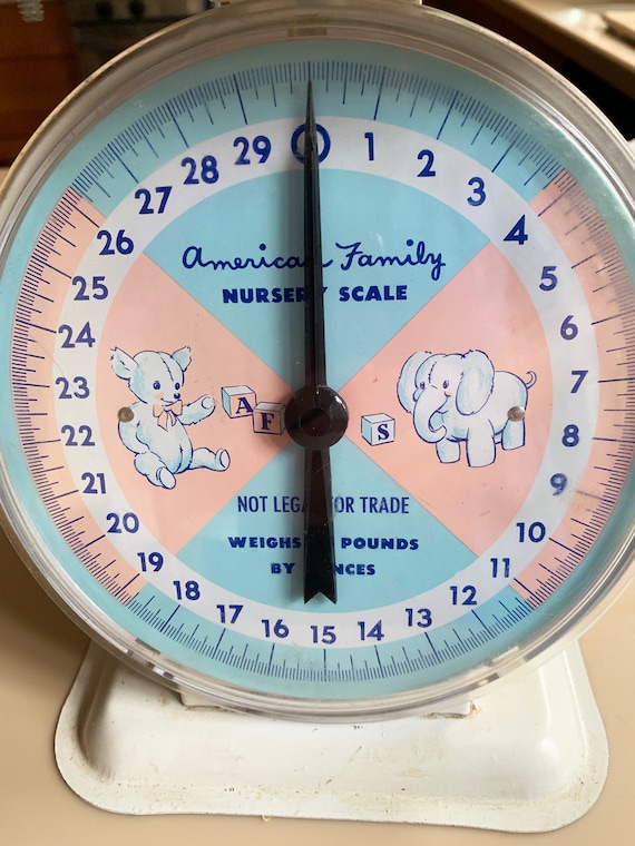 Vintage Wicker Pediatrician Baby Scale - Etsy