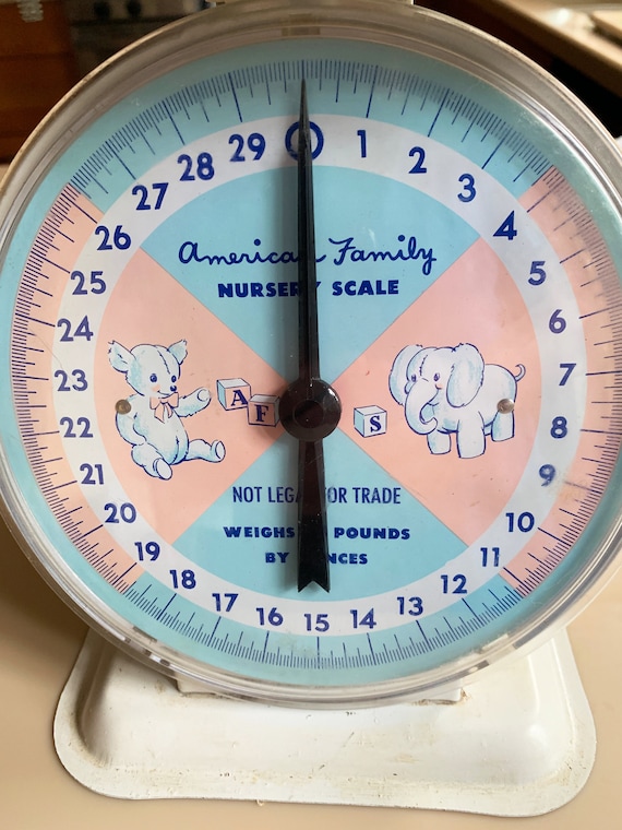 Vintage Detecto Baby Scale, Infant Scale, Vintage Nursery Decor