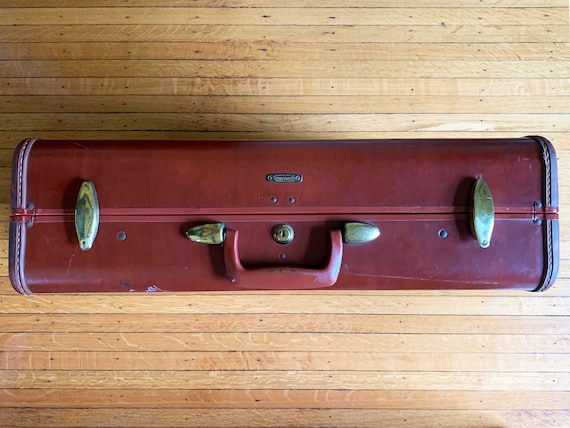 Vintage Suitcase Antique Suitcase Samsonite Suitc… - image 5