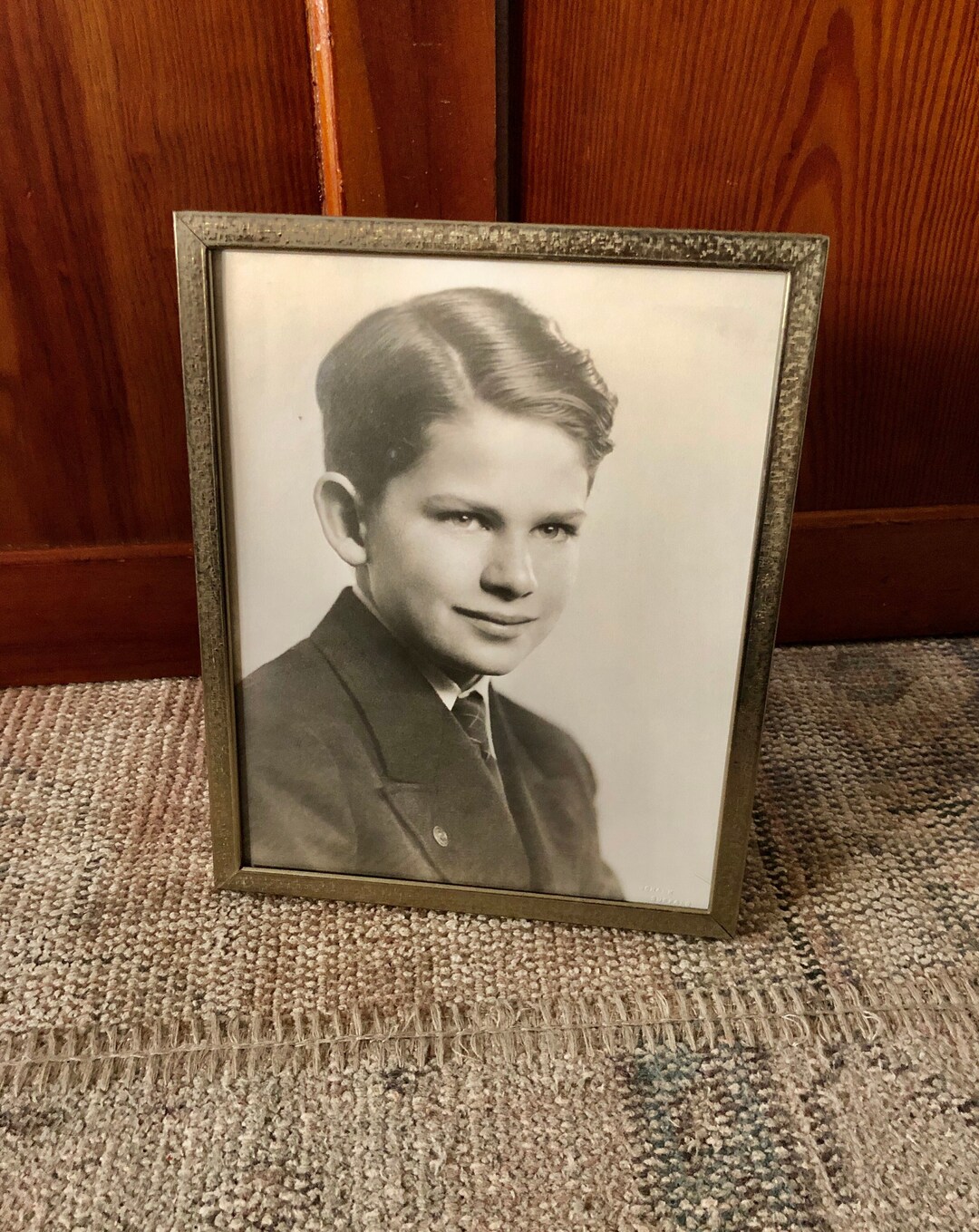 Vintage Frame Vintage Picture Frame Antique Frame Brass Frame 8x10