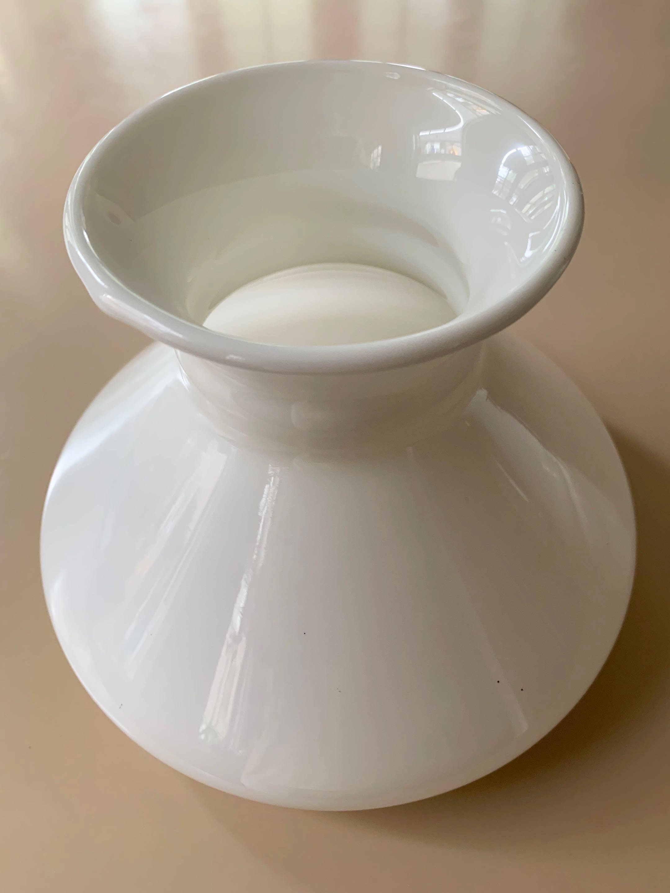 Vintage Lamp Shade Vintage Lamp Globe Replacement Shade White Etsy