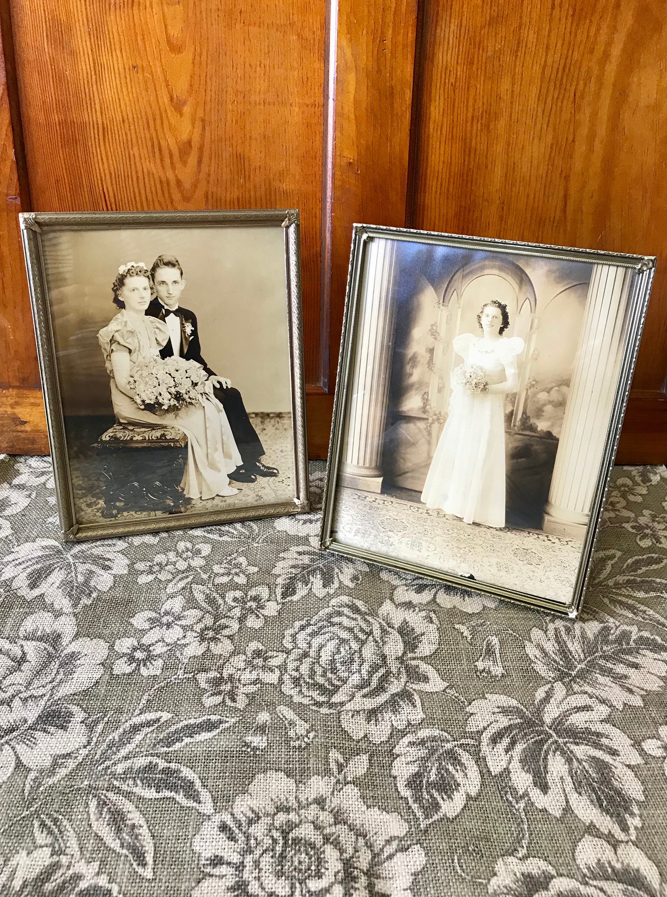 Vintage Frame Brass Picture Frames Gold Frame Brass Frame 8x10 Etsy