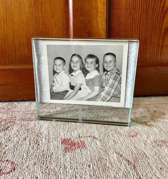 F Monogram F Picture Frame Photo Frame 4x6 Frame Glass Picture Frame for Photo Wedding Frame 4x6 Picture Frame Glass Frame 4x6 Photo Frame