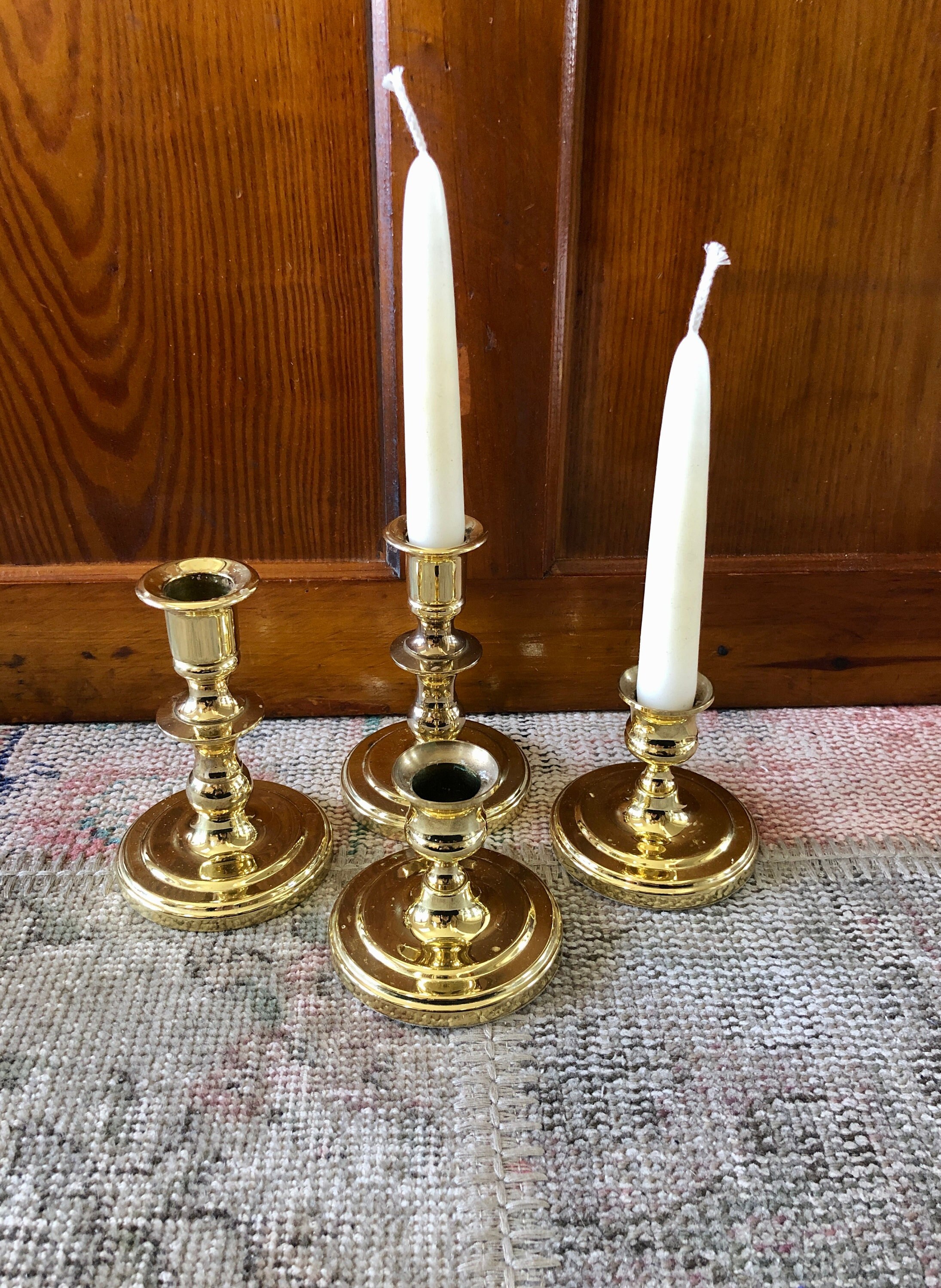 Vintage Brass Candlestick Holder Home Decor Handcrafted In India Wedding Decor Short Candle Holder Staging Vintage Brass Candlestick Holder Home Decor Handcrafted In India Wedding Decor Short Candle Holder Staging