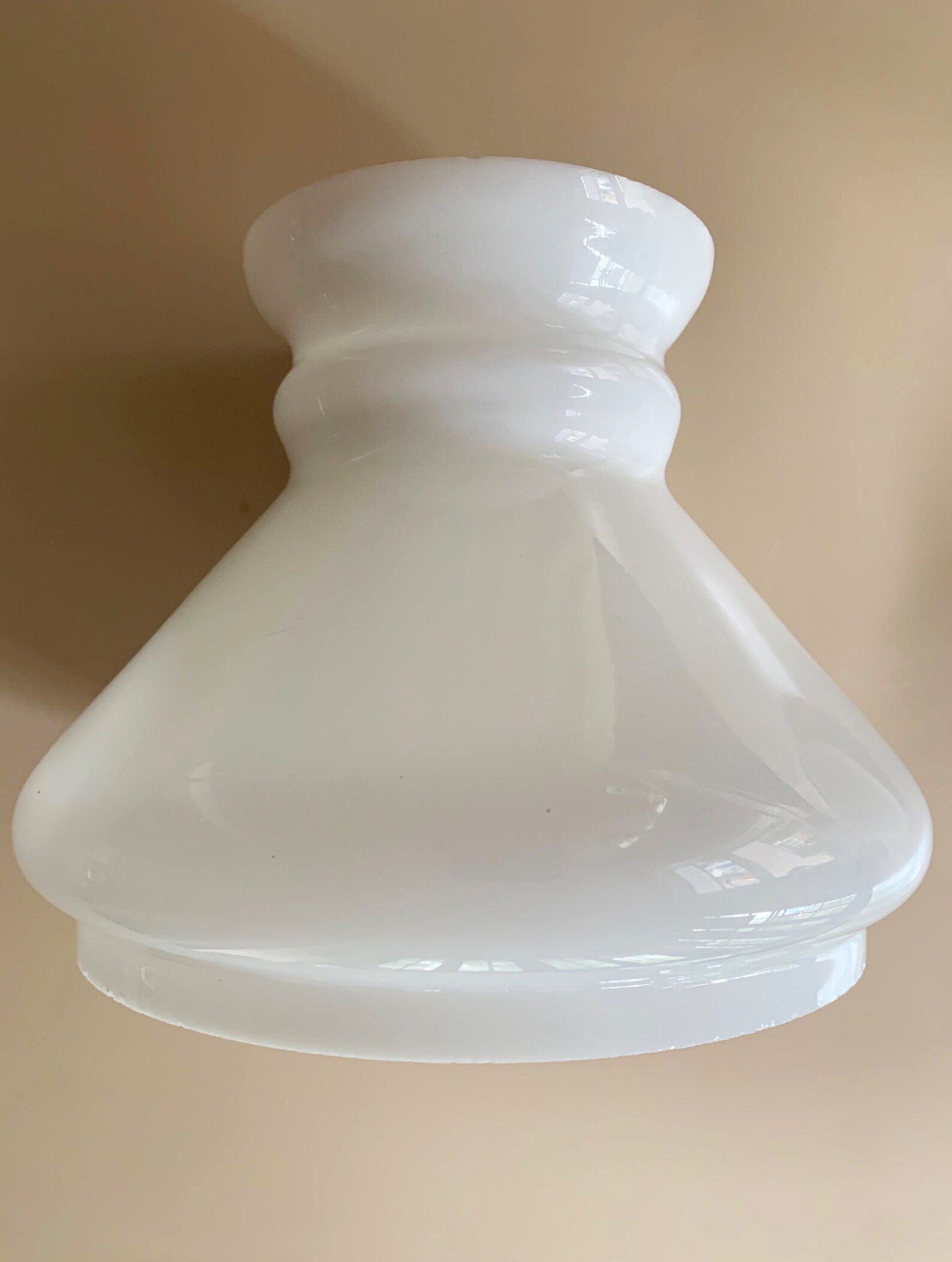 Vintage Lamp Shade Vintage Lamp Globe Replacement Shade White Etsy