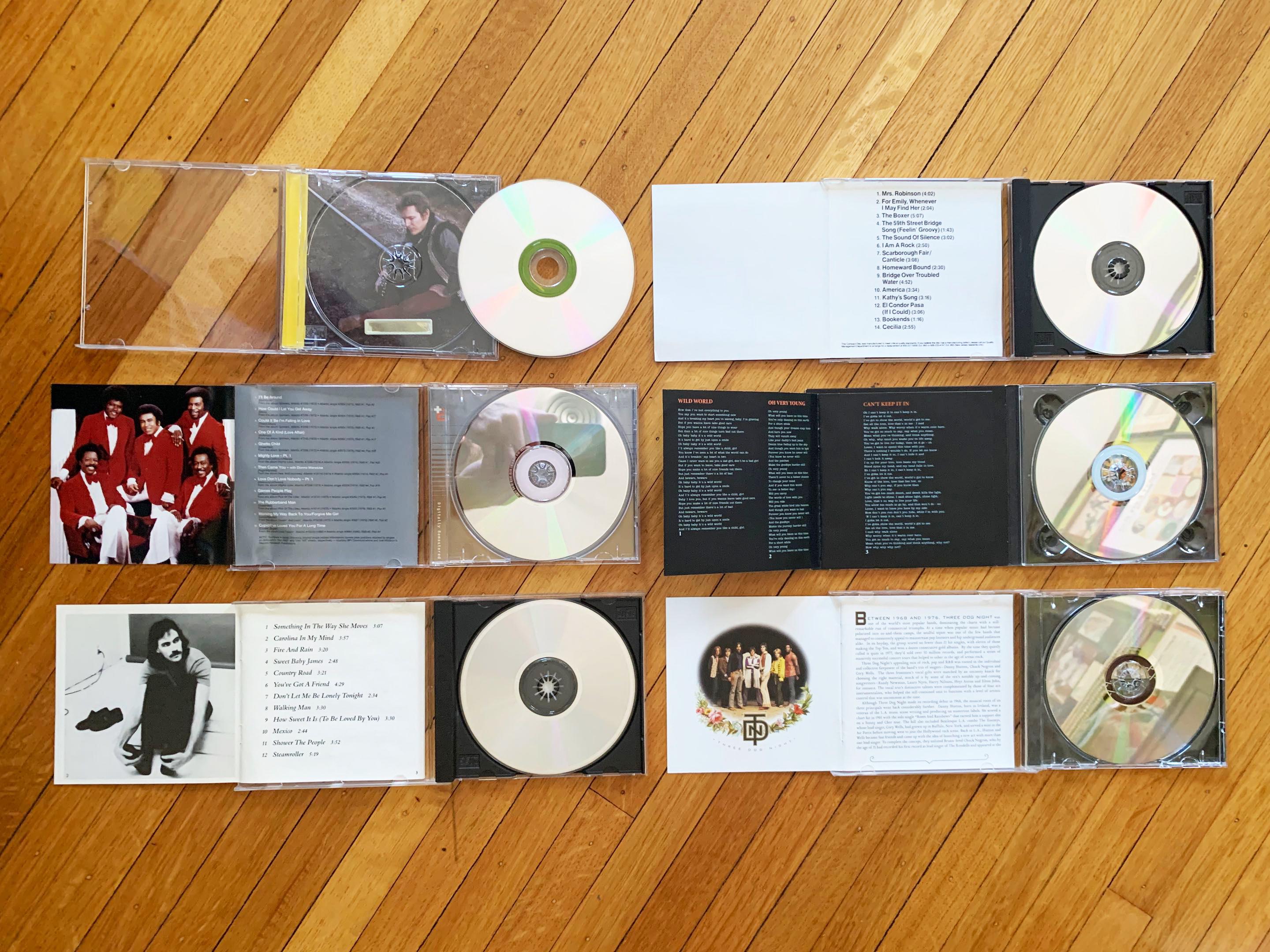 Vintage Cds Compact Disc Music Gifts Music Cds James Taylor the