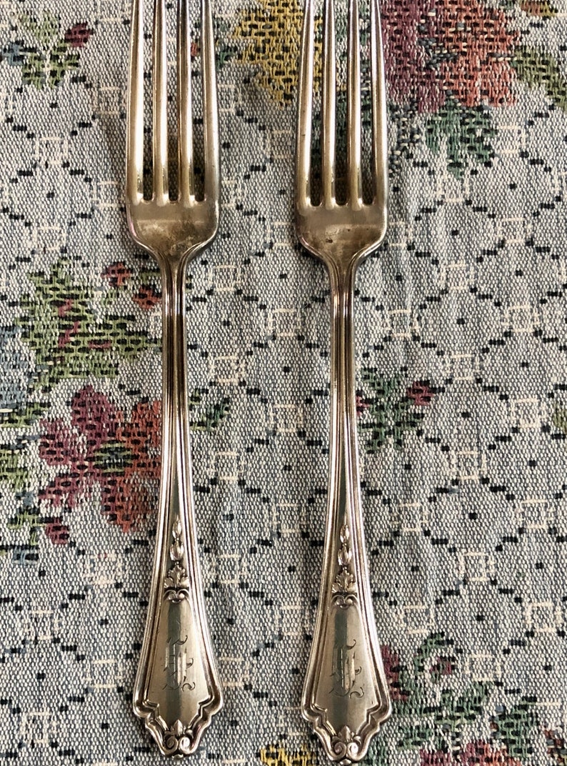 Vintage Forks Antique Forks Vintage Silverware Vintage Etsy