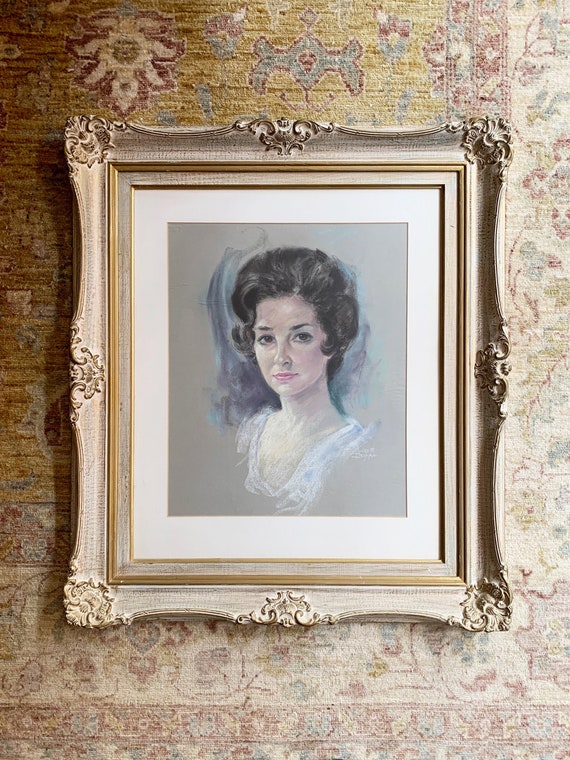 Vintage Frame Portrait Frame Wall Art Frame Wood Frame Vintage Etsy