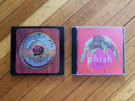Grateful Dead Music CD's Compact Discs Jerry Garcia Music Gifts for Music Lover Gift Deadhead Phish Hoist CD American Beauty CD Vintage CDs