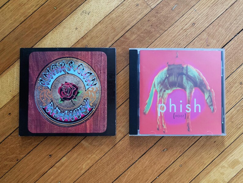 Grateful Dead Music CD's Compact Discs Jerry Garcia Music Gifts for Music Lover Gift Deadhead Phish Hoist CD American Beauty CD Vintage CDs image 1