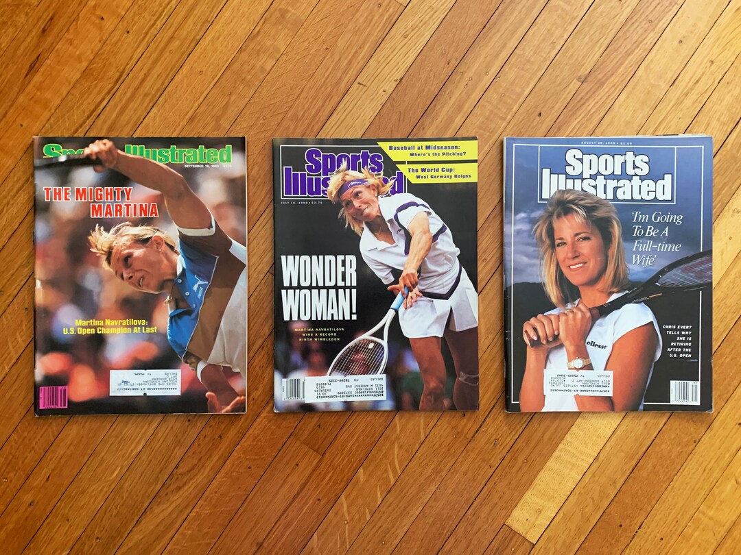 Sports Illustrated Tennis Magazine Sports Illustrated Covers Vintage SI