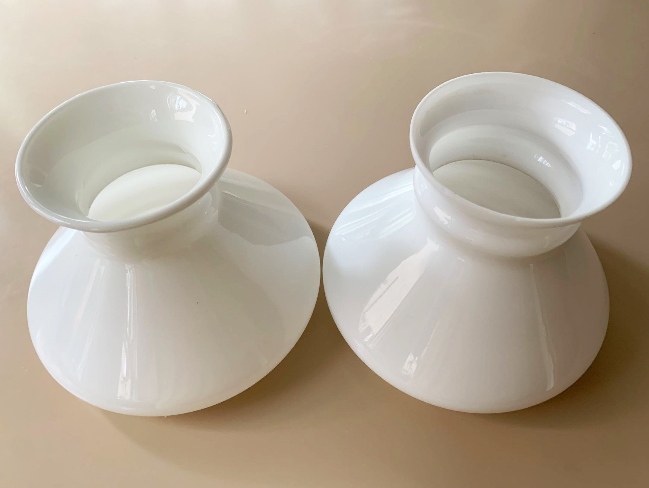 Vintage Lamp Shade Vintage Lamp Globe Replacement Shade White Etsy