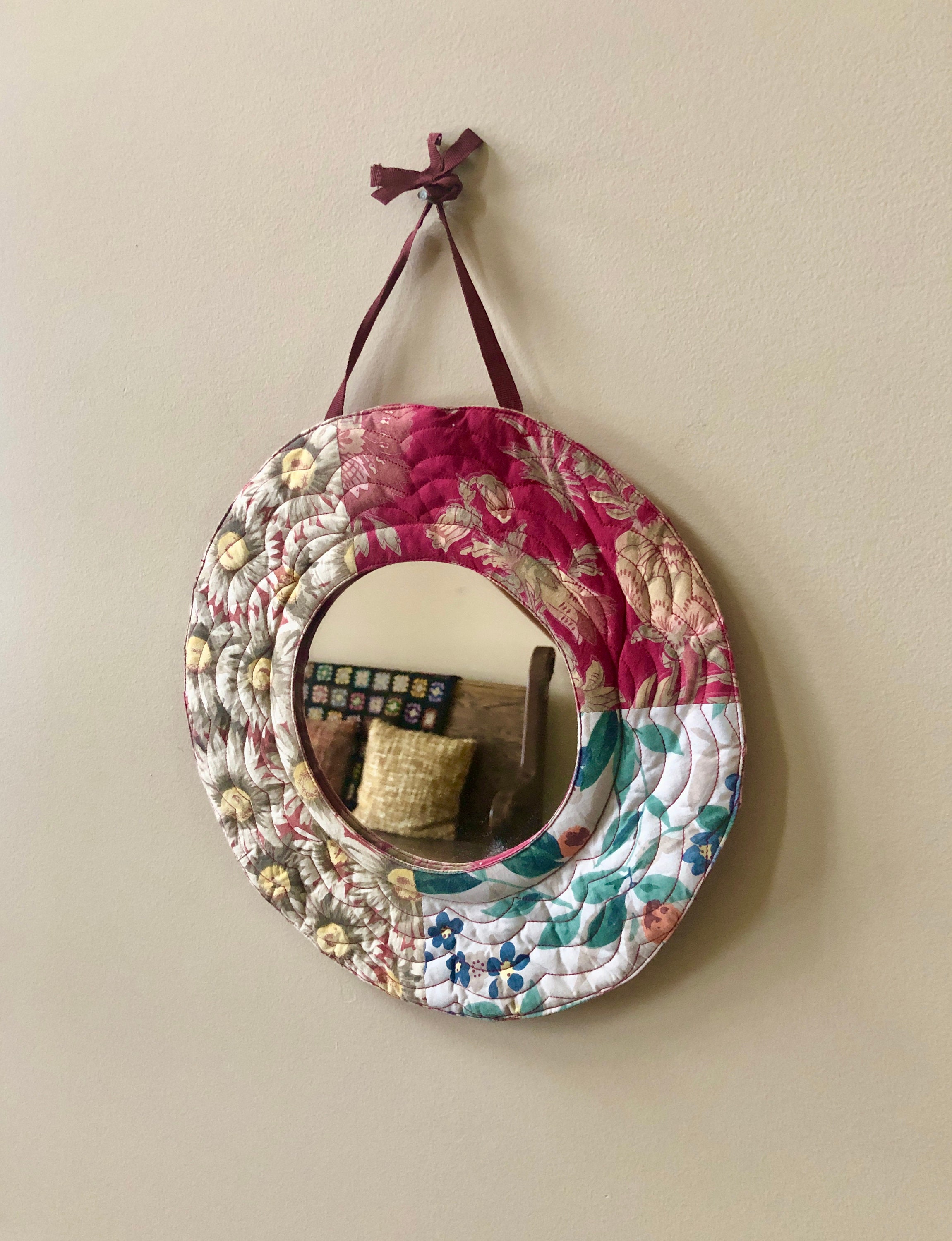 Mirror Wall Decor Mirror Round Mirror Small Mirror for Wall Etsy