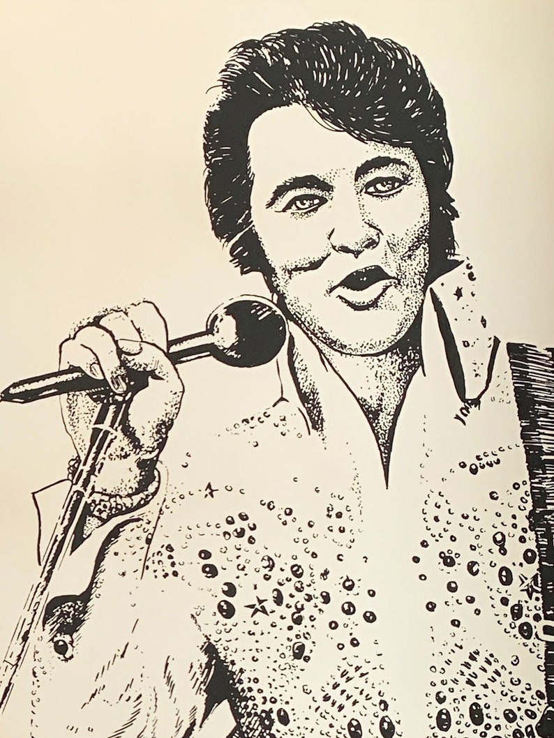 Vintage Mirror Elvis Presley Gifts Elvis Mirror for Wall Etsy