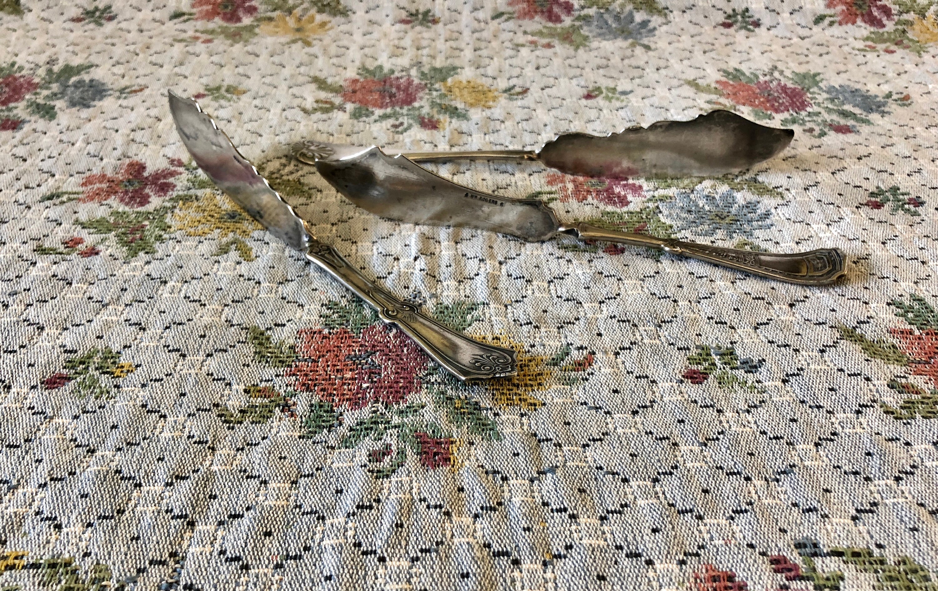 3 Vintage Silverware Butter Knife Butter Spreader Knives Etsy