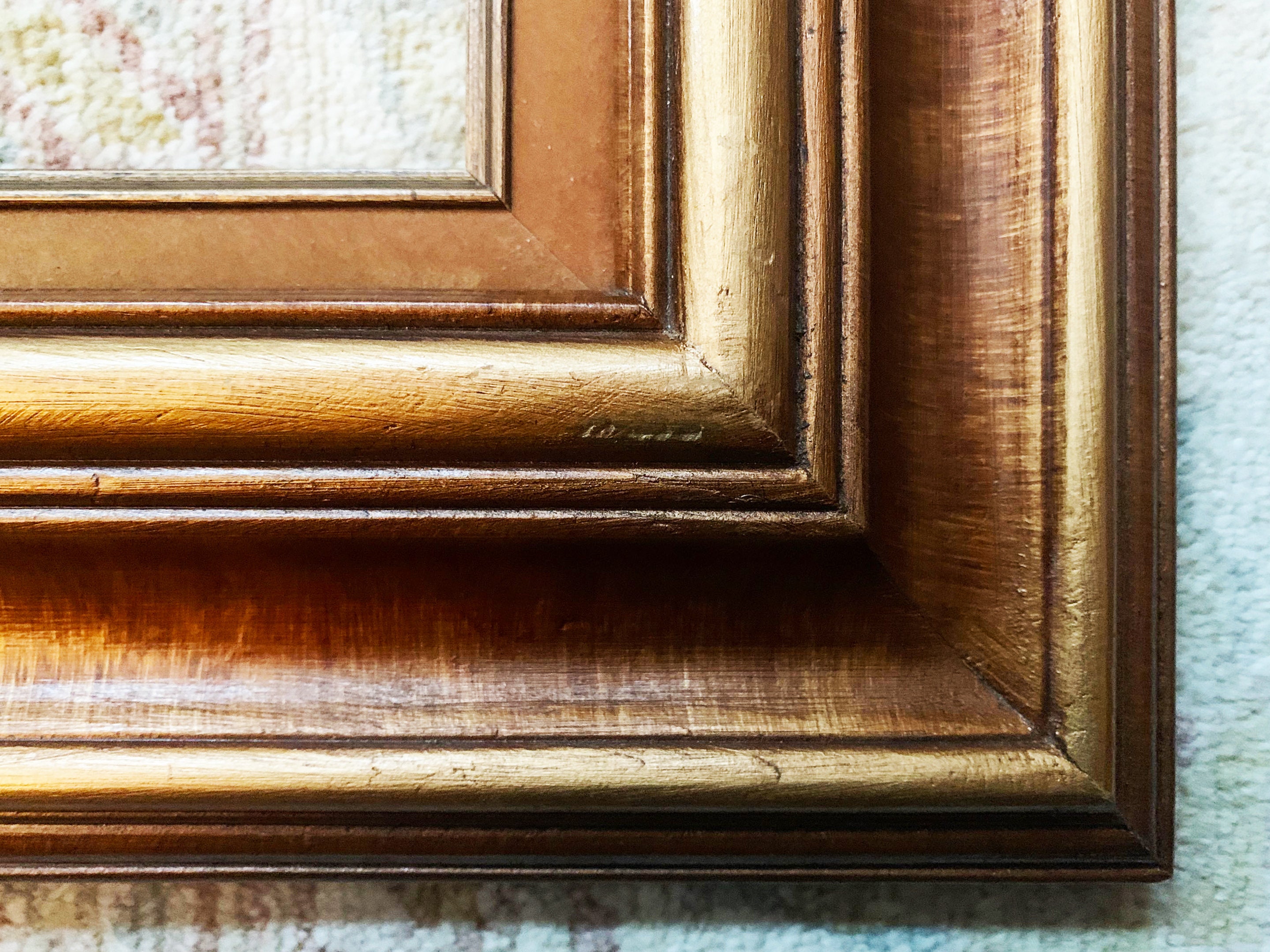  BESPORTBLE Marco de fotos vintage de resina dorado adornado con  textura ovalada marco de fotos de escritorio titular de la foto de la  joyería marco de exhibición del hogar : Hogar