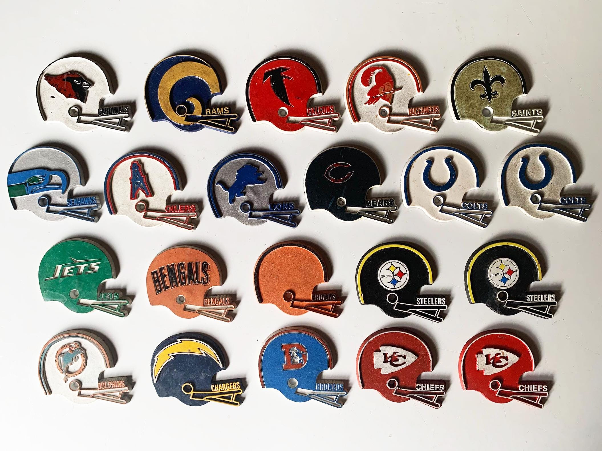 NFL Football Magnet Vintage Magnets NFL Gifts Football Gifts