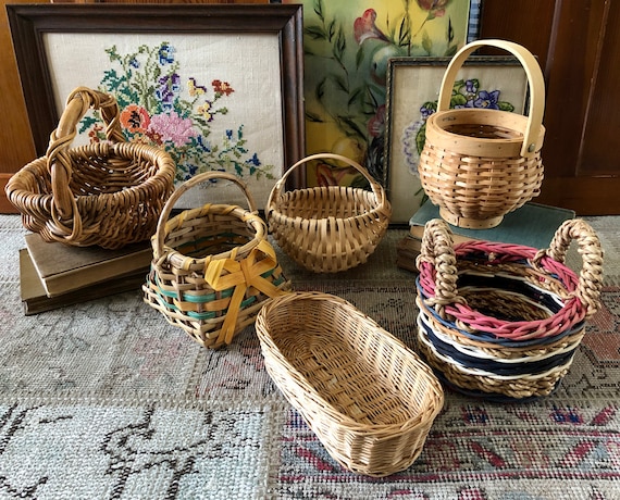 Buy Wicker Basket Decorative Basket Easter Basket Storage Baskets