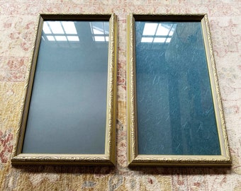 Gold Wood Frame for Wall Art Frame Wall Frame Antique Frames Gold Frame Photo Frame Set of Frames Picture Frames Old Frames Vintage Frame