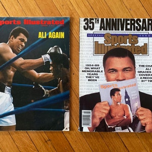 Sports Illustrated Magazine Sports Gifts Muhammad Ali Old Magazines Vintage Magazines Sports Gift for Sports Lover Boxing Gift SI Magazine