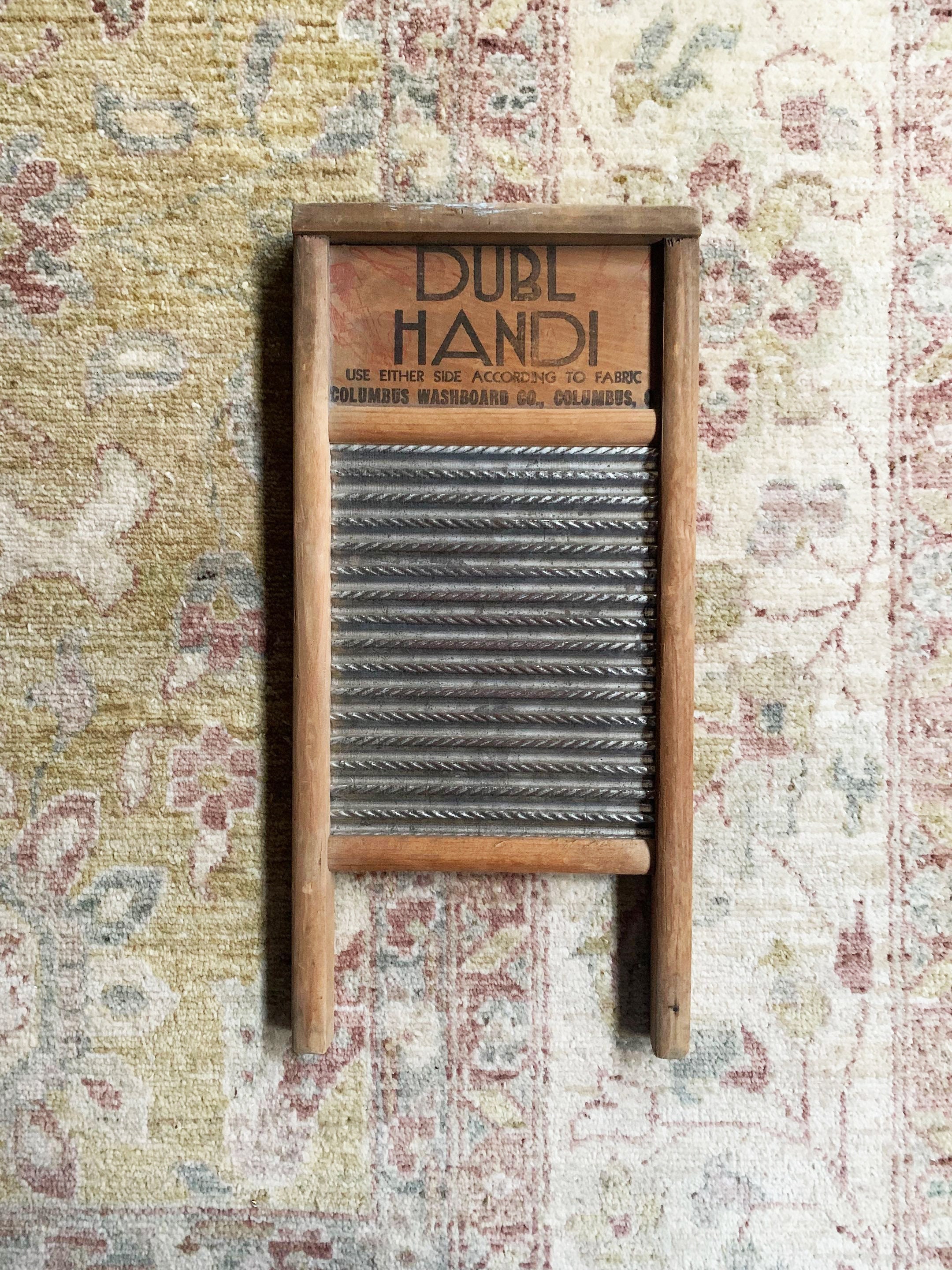 How to Use a Washboard