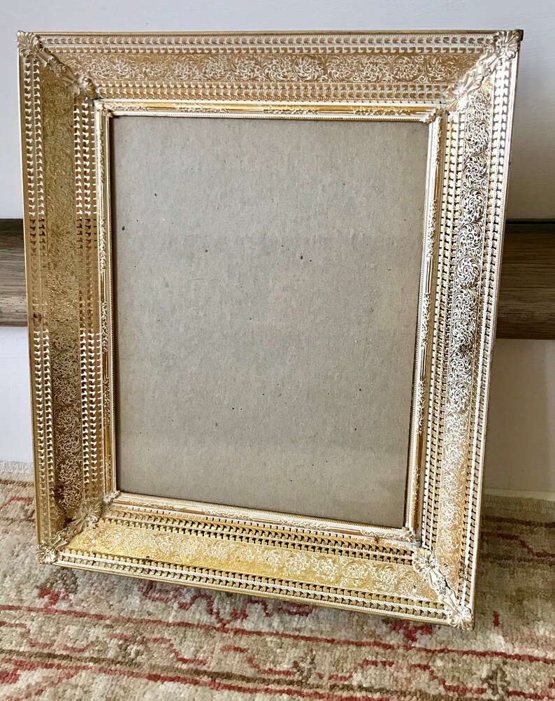 Vintage Frames Brass Gold Picture Antique Frame 50