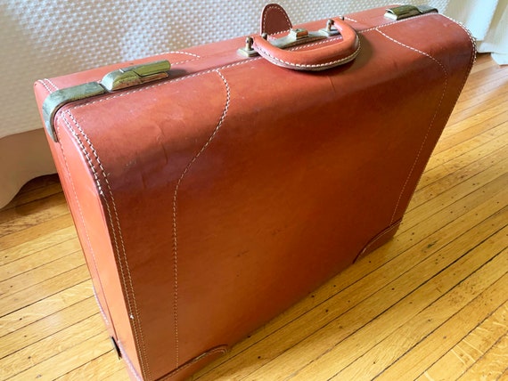 Vintage Suitcase Antique Suitcase Vintage Luggage Vintage Hard 
