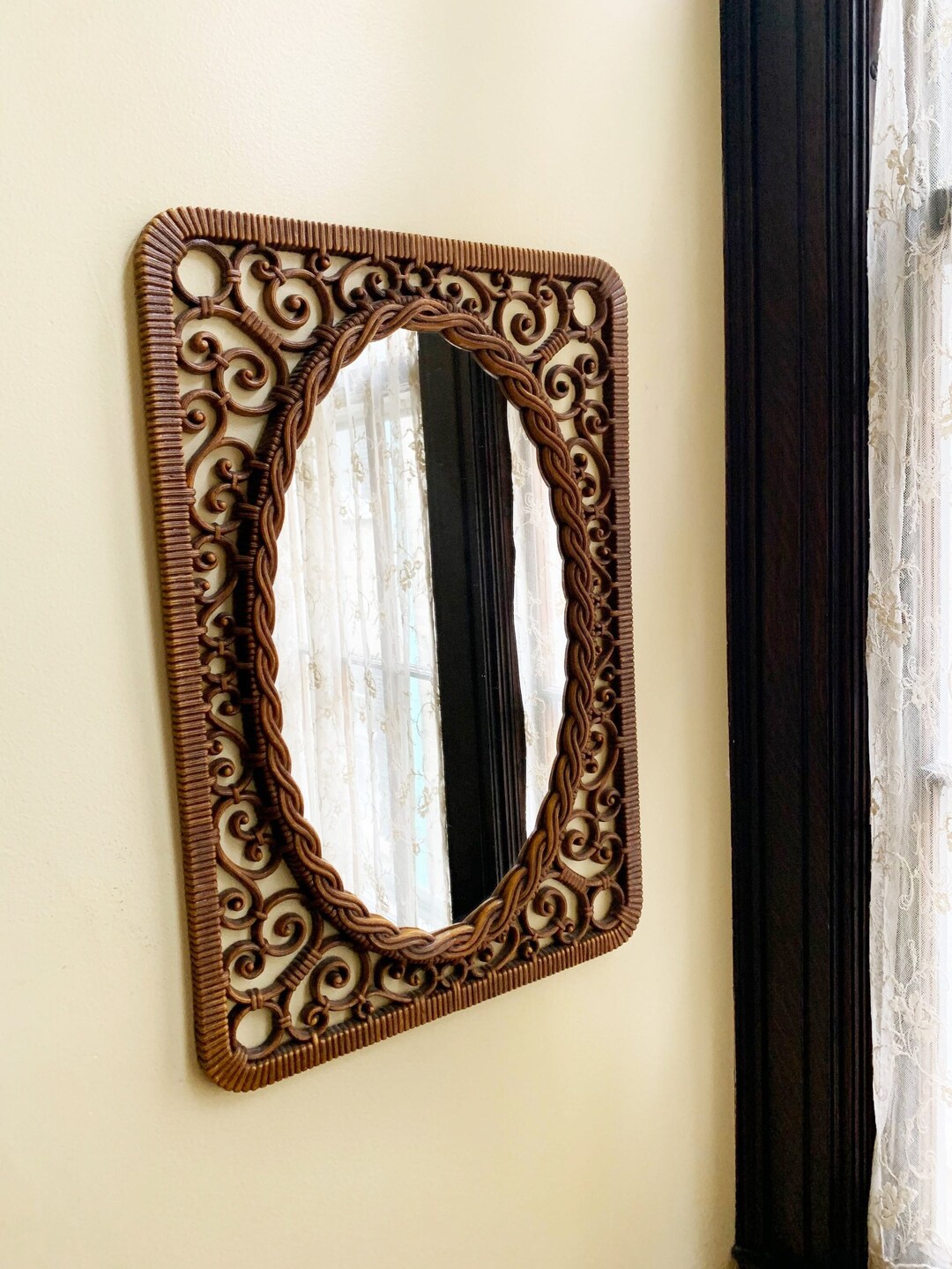 Vintage Mirror Wall Decor Mirror Vintage Mirror for Wall Antique Mirror ...