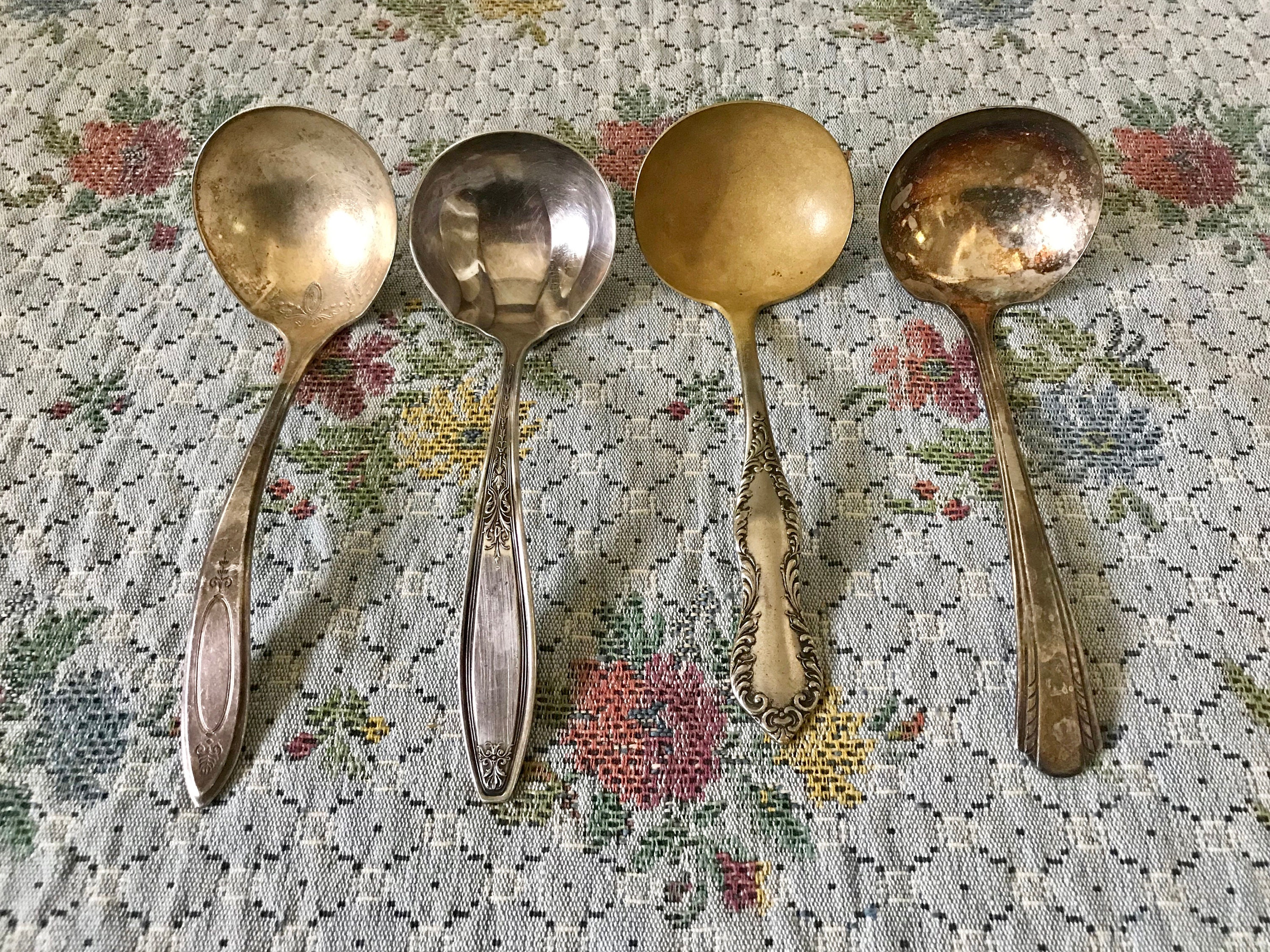 Vintage Ladle Silver Ladle Antique Ladle Vintage Silverware Etsy