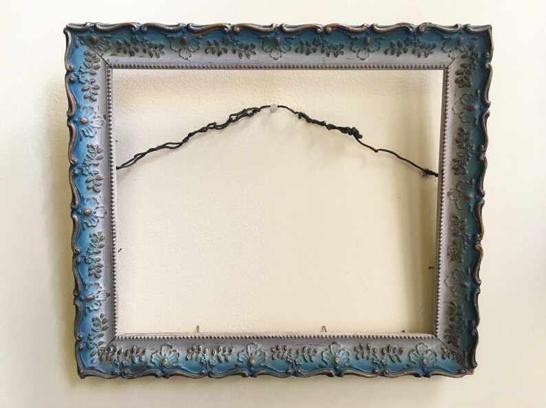 Vintage Frame Wood Picture For Art Wall Image 0