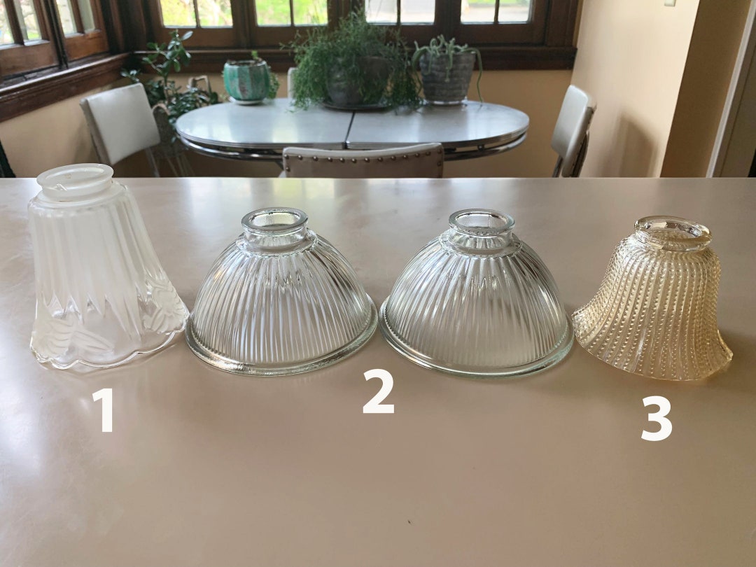 Vintage Lamp Shade Ceiling Light Fixture Ceiling Light Cover Glass ...